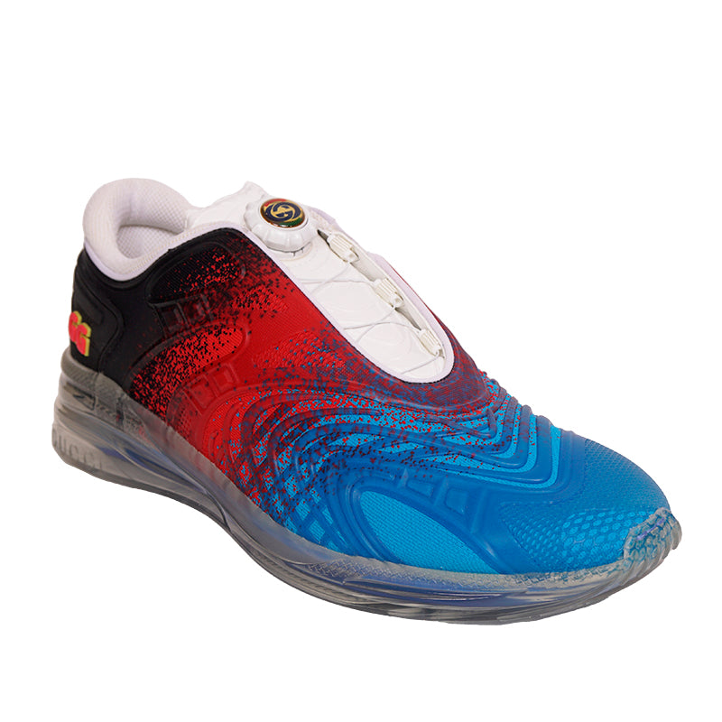 11G 11.5 NEW $890 GUCCI Men Gradient Black Blue Red ULTRAPACE R GG Logo SNEAKERS