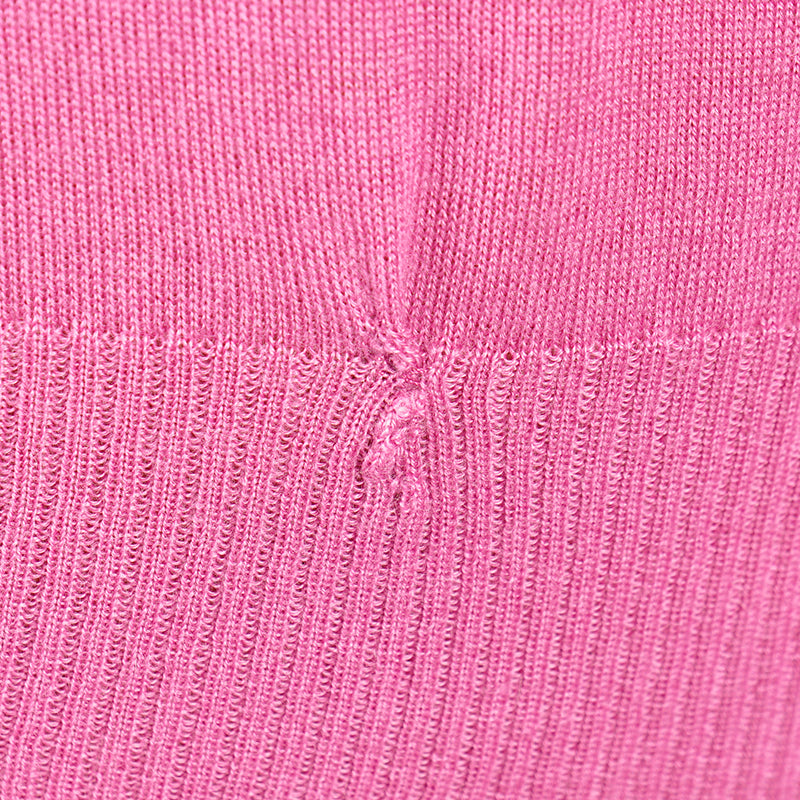 sz L NEW $895 GUCCI Pink 100% CASHMERE Wispy Spring CARDIGAN Sweater Knit Top