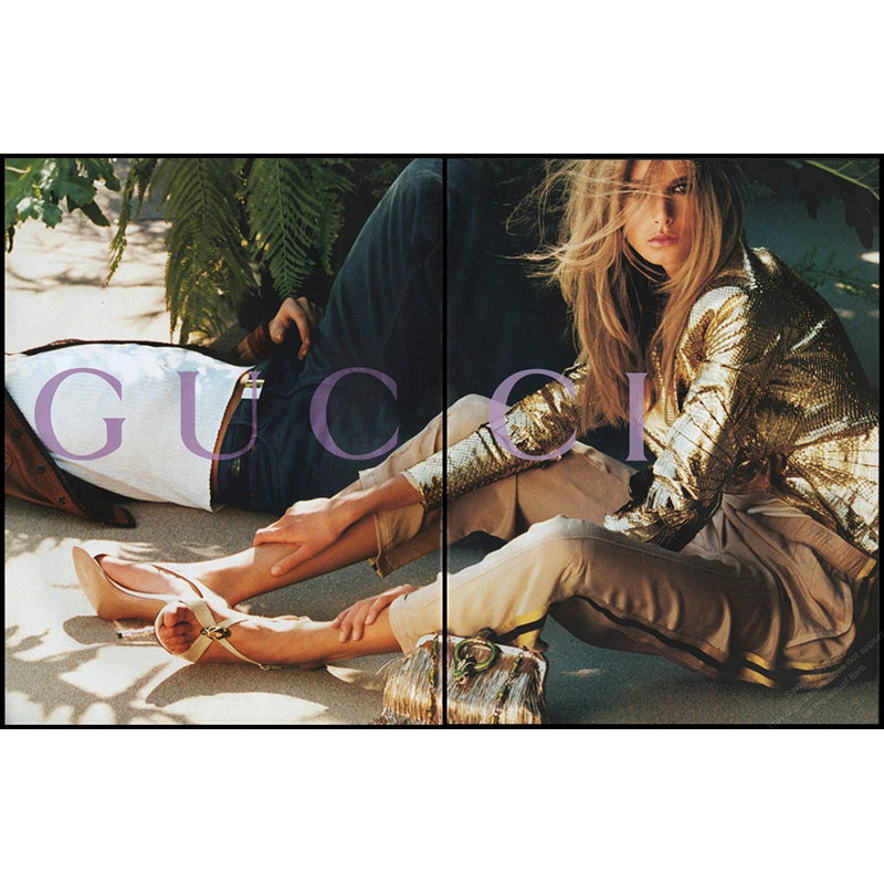 6.5 VINTAGE GUCCI TOM FORD Purple Crocodile Leather HORSEBIT SNAKE JEWEL SANDALS