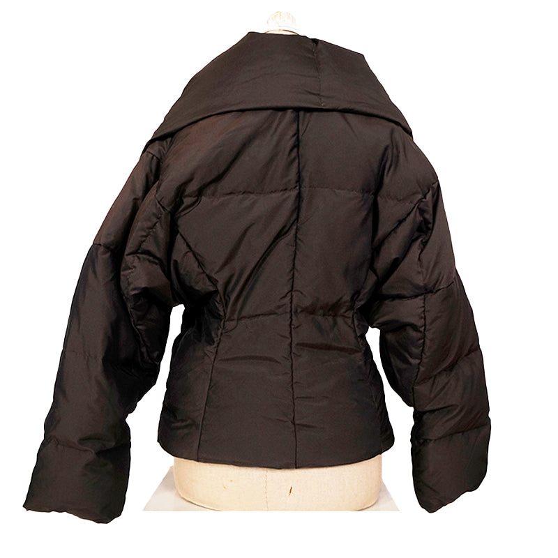 sz 38 NEW VINTAGE VIVIENNE WESTWOOD ANGLOMANIA Brown Puffer Avant-garde JACKET