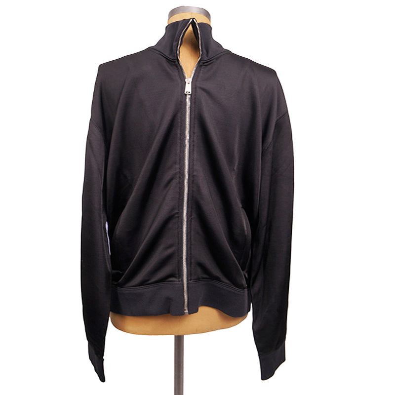XXL NEW $1295 VERSACE Men Black MEDUSA HEAD LOGO SIDE STRIPE Track Sporty JACKET