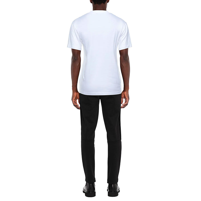 S NEW $650 VERSACE RUNWAY Men's SAFE WORD Corset BONDAGE PRINT T-SHIRT TEE TOP