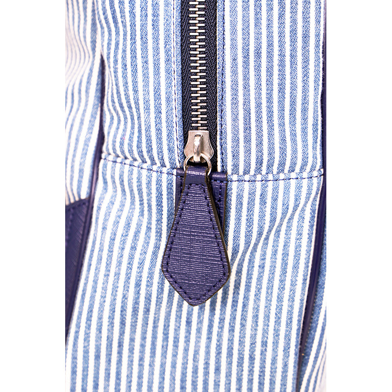 NEW $1500 GUCCI JUNIOR X Oshkosh B'gosh COLLAB Stripe WHITE TIGER Backpack BAG
