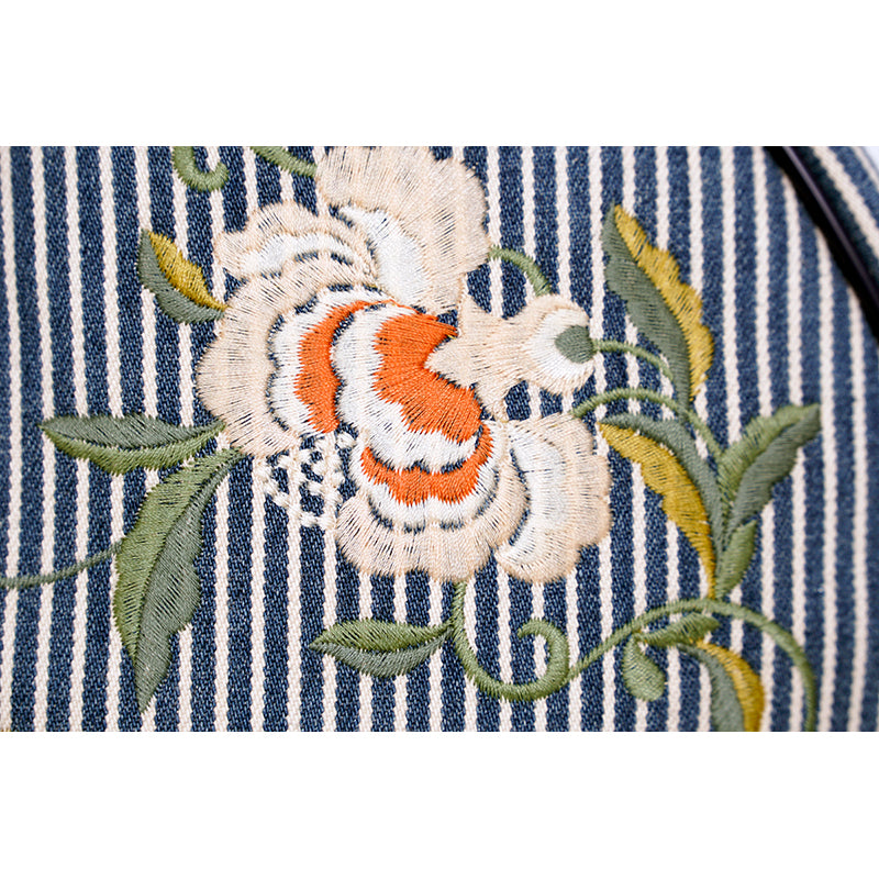 NEW $1500 GUCCI JUNIOR X Oshkosh B'gosh COLLAB Stripe WHITE TIGER Backpack BAG