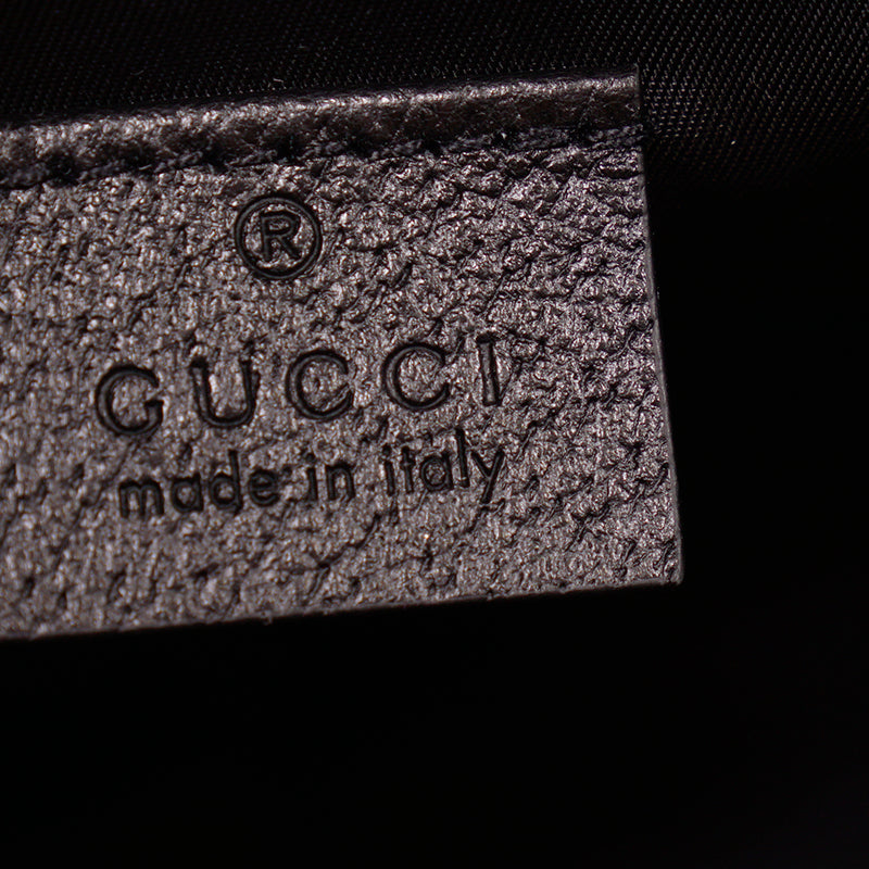 NEW $980 GUCCI Black OFF THE GRID Nylon Monogram Shoulder/Crossbody Small BAG