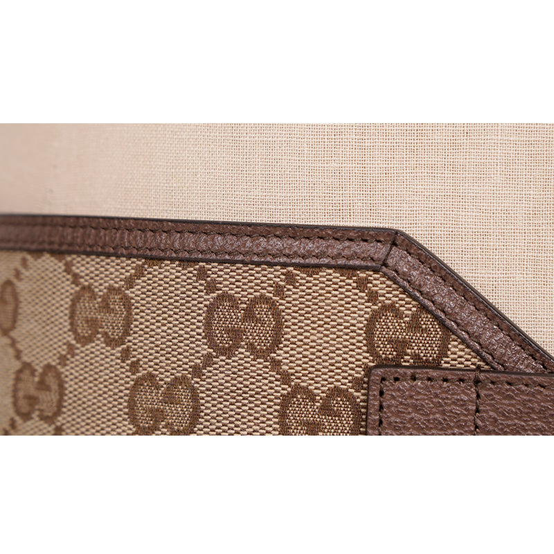 90/36 NEW $595 GUCCI Woman Brown Canvas GOLD GG MARMONT LOGO Wide Waist BELT NIB