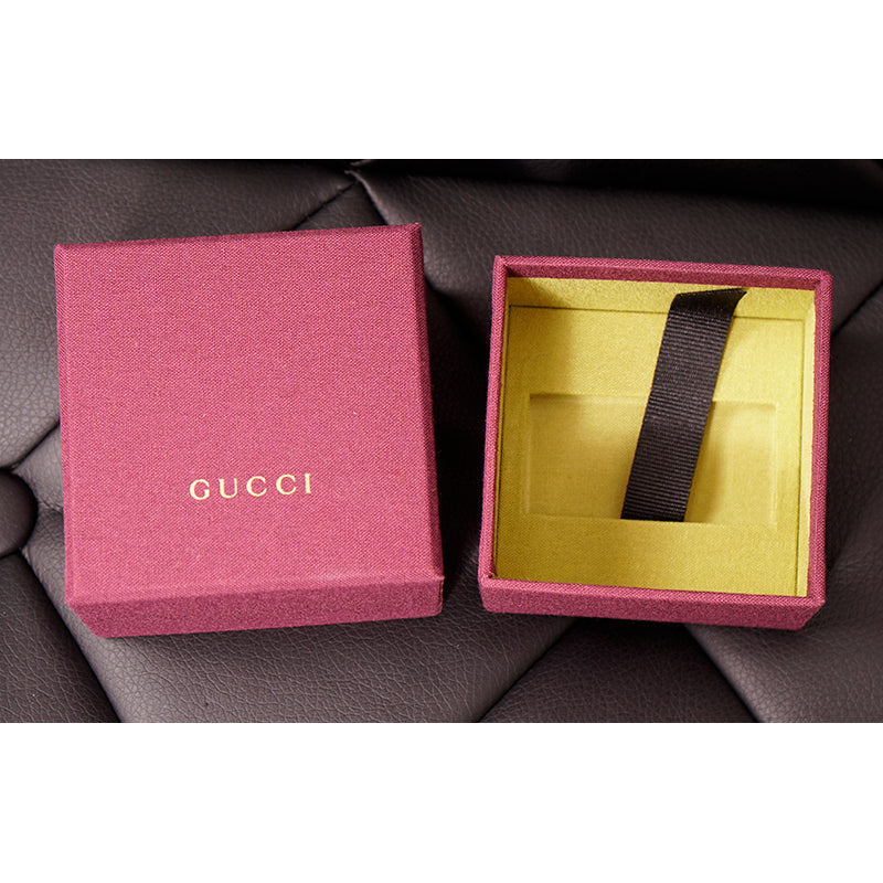 NEW $595 GUCCI Sterling Silver Maltese CROSS Flower Pearl CLIP ON SINGLE EARRING