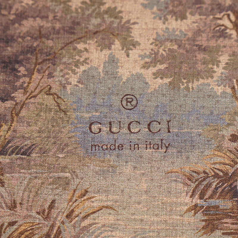 NEW $290 GUCCI Glass Dome Classic Vintage GG & HORSEBIT LOGO Print PAPERWEIGHT