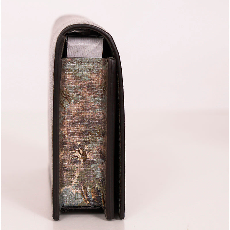 NEW $590 GUCCI Radura Print Demetra Fabric GG PLAYING CARDS & CASE w/ 2 DECKS