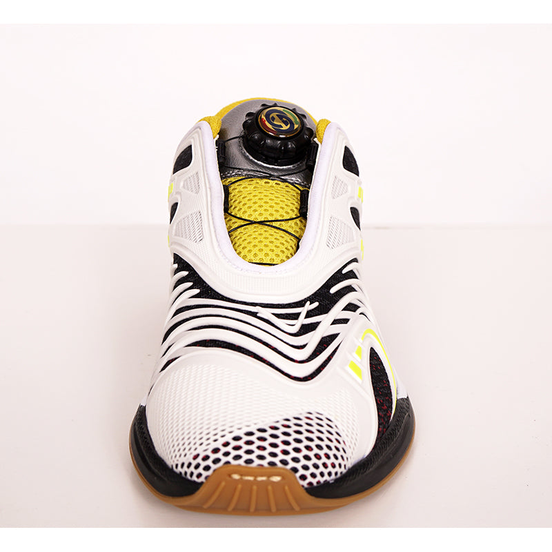 37 NEW $890 GUCCI Woman's White Yellow ULTRAPACE R Trainer GG Logo SNEAKERS NIB