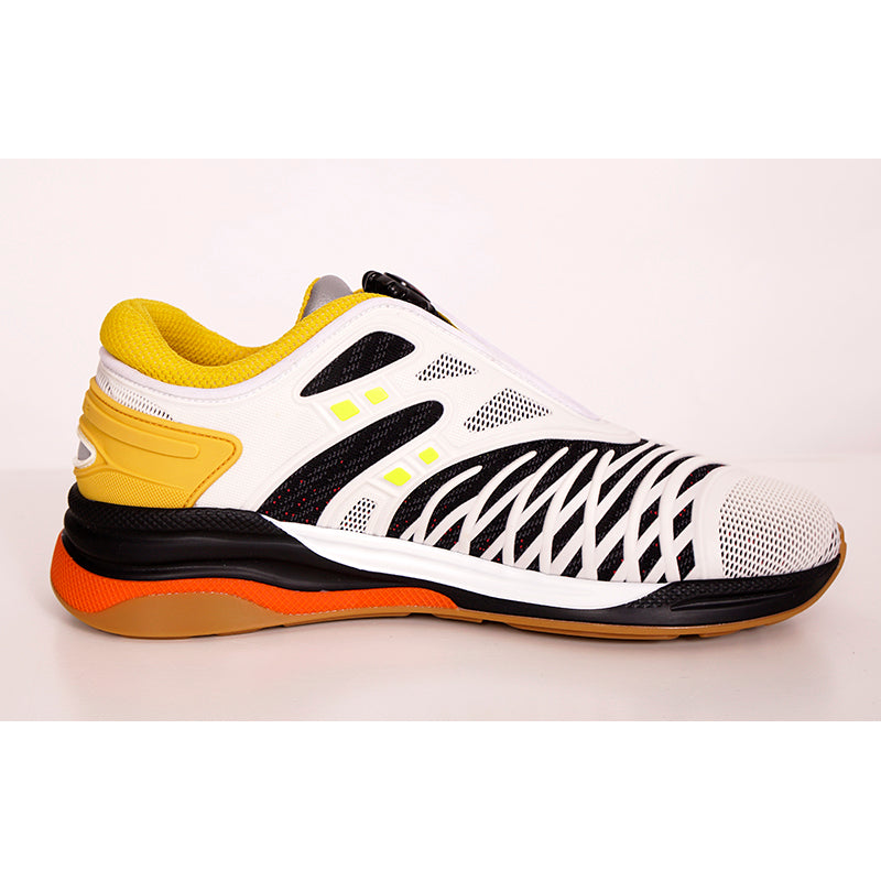 37 NEW $890 GUCCI Woman's White Yellow ULTRAPACE R Trainer GG Logo SNEAKERS NIB