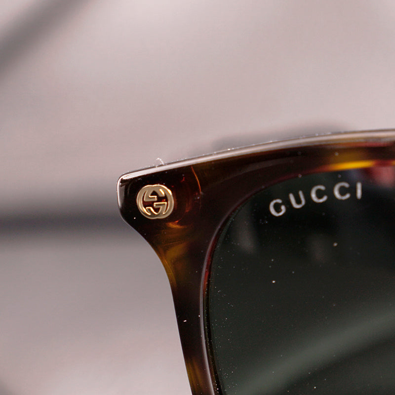 NEW $395 GUCCI Men's/Unisex Havanna Brown Logo Bee GG0154SA CLASSIC SUNGLASSES