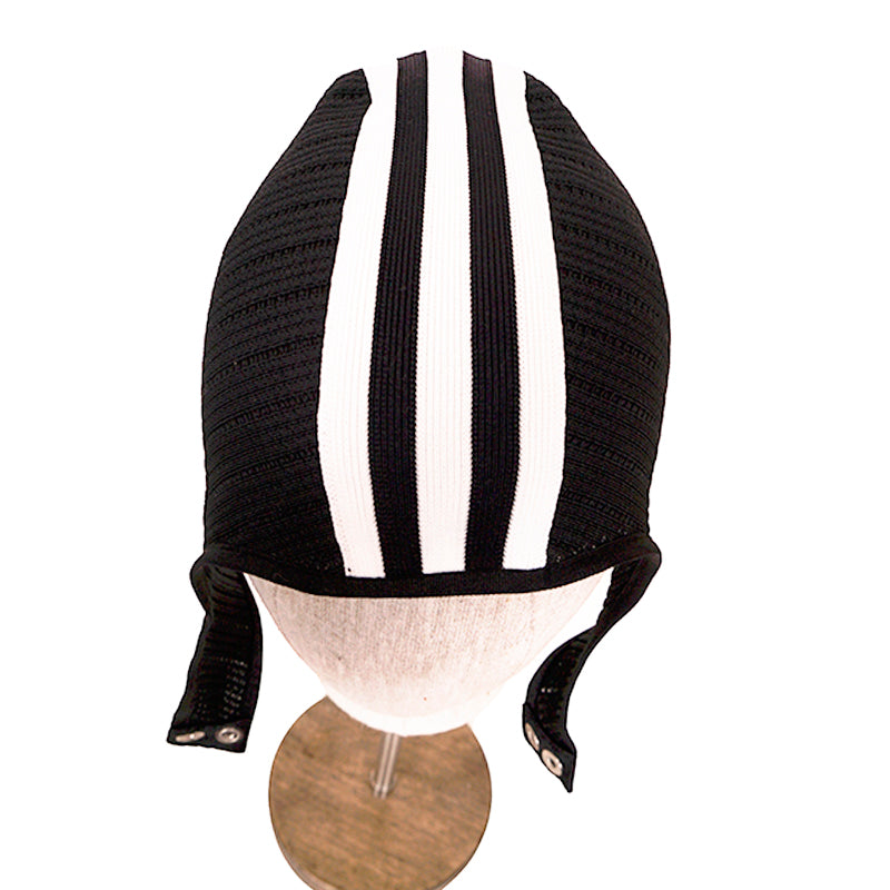 sz S NEW $450 GUCCI x ADIDAS Black Knit LOGO Swimming Hood Style Balaclava HAT