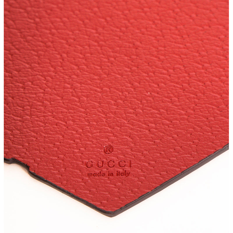 NEW $200 GUCCI Whimsy DERPY CAT GG Supreme Coated Canvas Stationery STICKY NOTES
