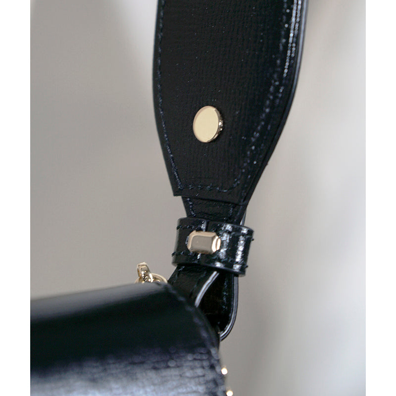 NEW $1,790 GUCCI Black Leather Nano Mini HORSEBIT 1955 BAG w 2 Removable STRAPS