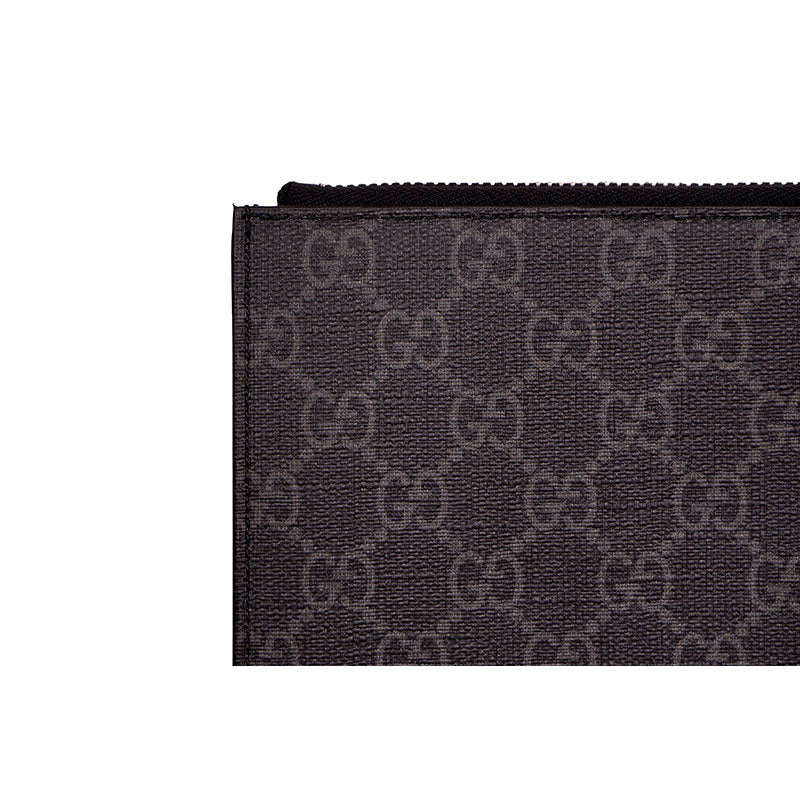 NEW $1,075 GUCCI GG Supreme Monogram RAINBOW EAGLE Bestiary Documents Holder BAG