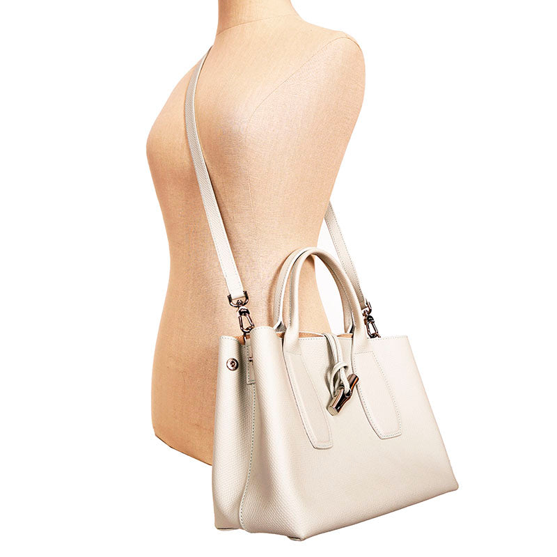 NEW $585 LONGCHAMP Mint Green Leather ROSEAU Medium TOTE BAG & STRAP Retired Col