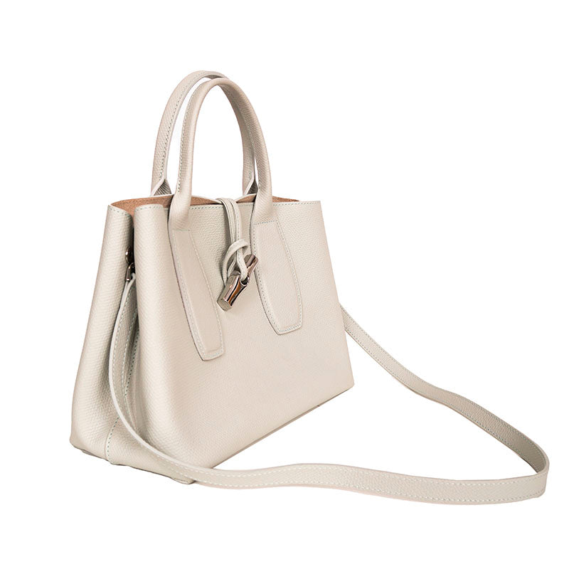 NEW $585 LONGCHAMP Mint Green Leather ROSEAU Medium TOTE BAG & STRAP Retired Col
