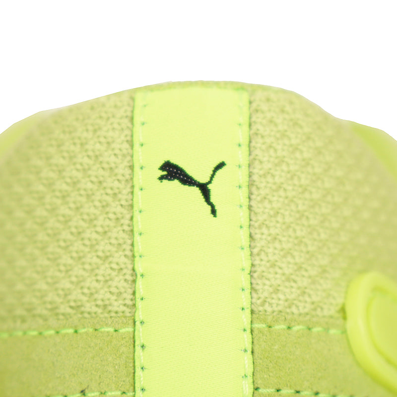 46 US 13 NEW $590 MCM x Puma TRC Blaze Court ACID LIME GREEN Low Top SNEAKERS
