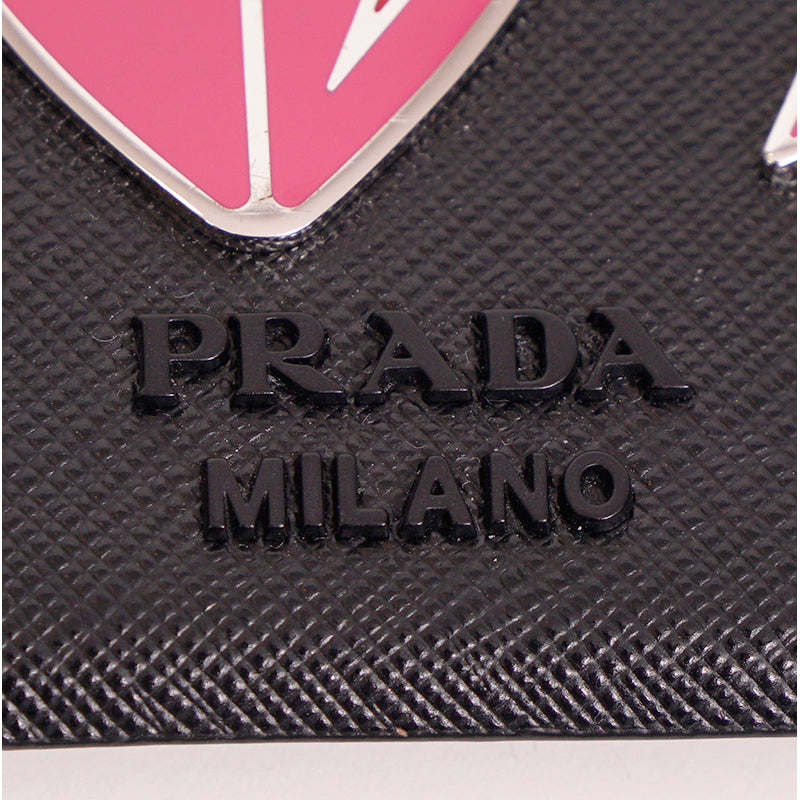 NEW $495 PRADA Universal Studios Frankenstein iPhone X XS Saffiano Leather CASE