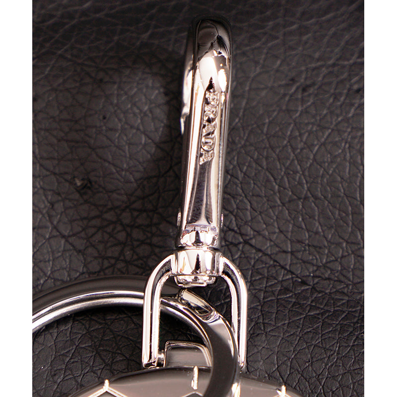 NEW $495 PRADA x JAMES JEAN Red ROBOT MONKEY SAFFIANO LEATHER Trick KEY CHAIN