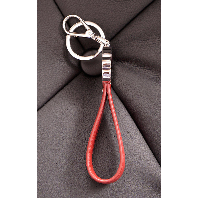NEW $495 PRADA x JAMES JEAN Red ROBOT MONKEY SAFFIANO LEATHER Trick KEY CHAIN