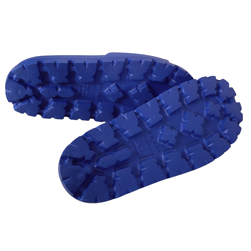 37/38 NEW $525 PRADA Women's EVA Rubber Triangle Logo Lug Sole 20mm SLIDE SANDALS