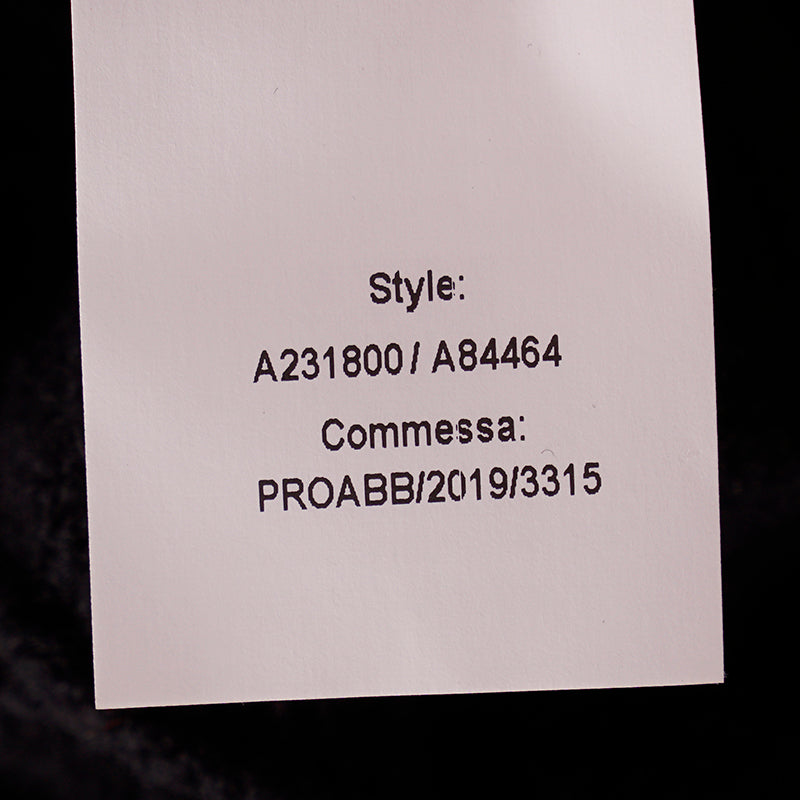 44 NEW $1250 VERSACE Womans RUNWAY Black 100% Wool RAW EDGE RIPPED Edgy SWEATER