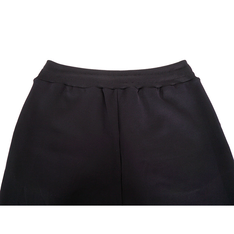 sz 3 US M NEW $625 VERSACE Black PINK LA GRECA LOGO Jersey Sporty JOGGER PANTS