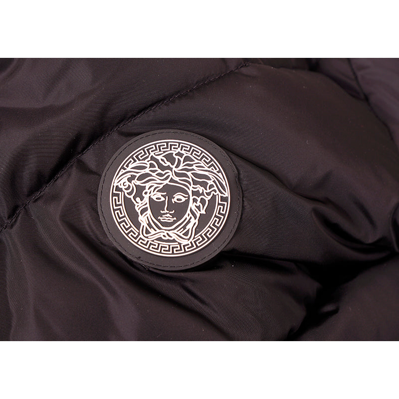 48 US M NEW $1600 VERSACE Men REVERSIBLE MEDUSA LOGO Down-Fill PUFFER JACKET NWT