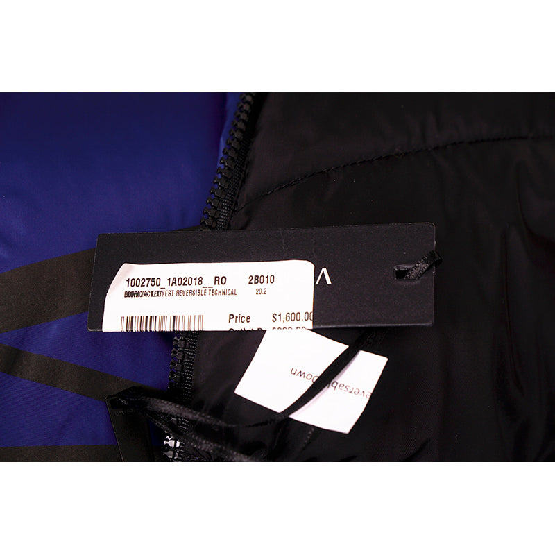 48 US M NEW $1600 VERSACE Men REVERSIBLE MEDUSA LOGO Down-Fill PUFFER JACKET NWT