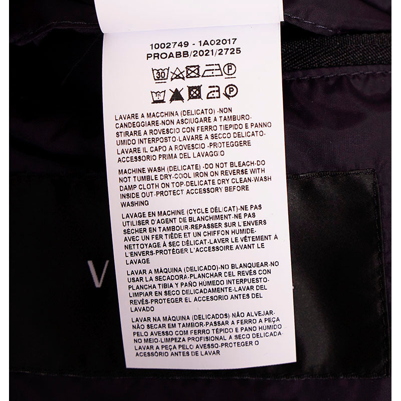 52 US L NEW $1500 VERSACE Men REMOVABLE ARMS GRECA LOGO Down-Fill PUFFER JACKET