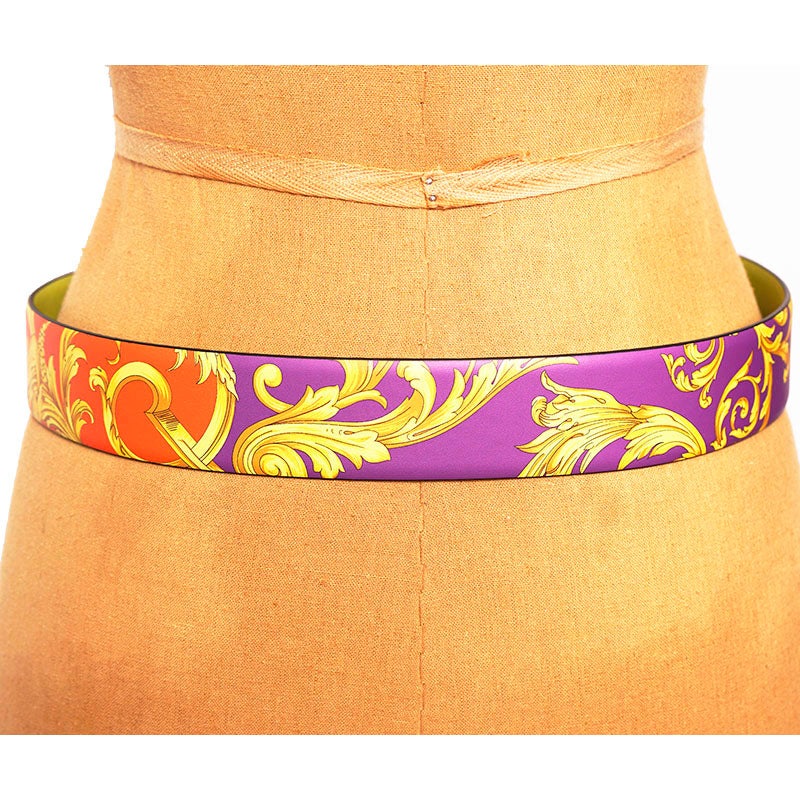 sz 80/85/90/105 NEW $595 VERSACE Men HERITAGE BAROQUE Reversible MEDUSA Logo BELT