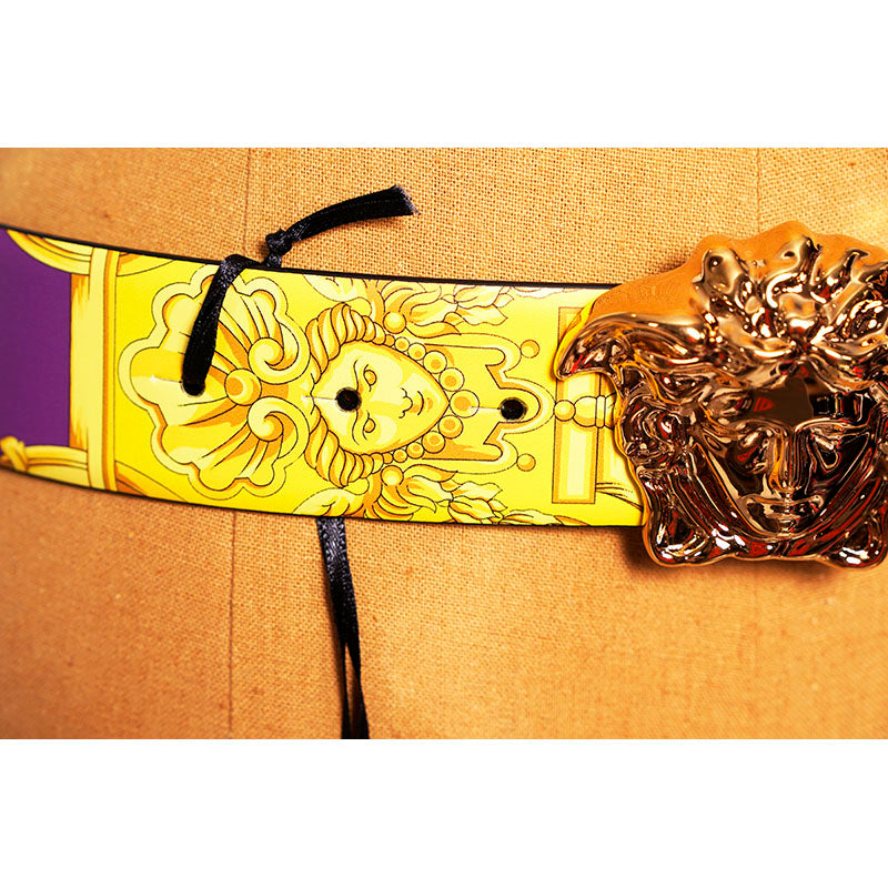 sz 80/85/90/105 NEW $595 VERSACE Men HERITAGE BAROQUE Reversible MEDUSA Logo BELT