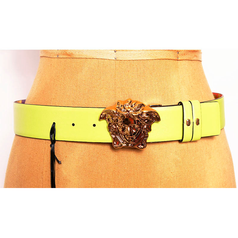 sz 80/85/90/105 NEW $595 VERSACE Men HERITAGE BAROQUE Reversible MEDUSA Logo BELT
