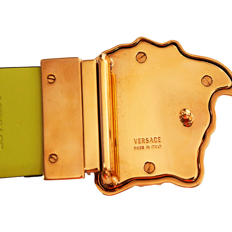 sz 80/85/90/105 NEW $595 VERSACE Men HERITAGE BAROQUE Reversible MEDUSA Logo BELT