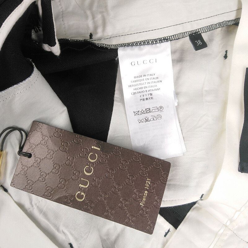 38 NEW $900 GUCCI RUNWAY Black Wool Mohair Rigid Texture CLASSIC TROUSER PANTS