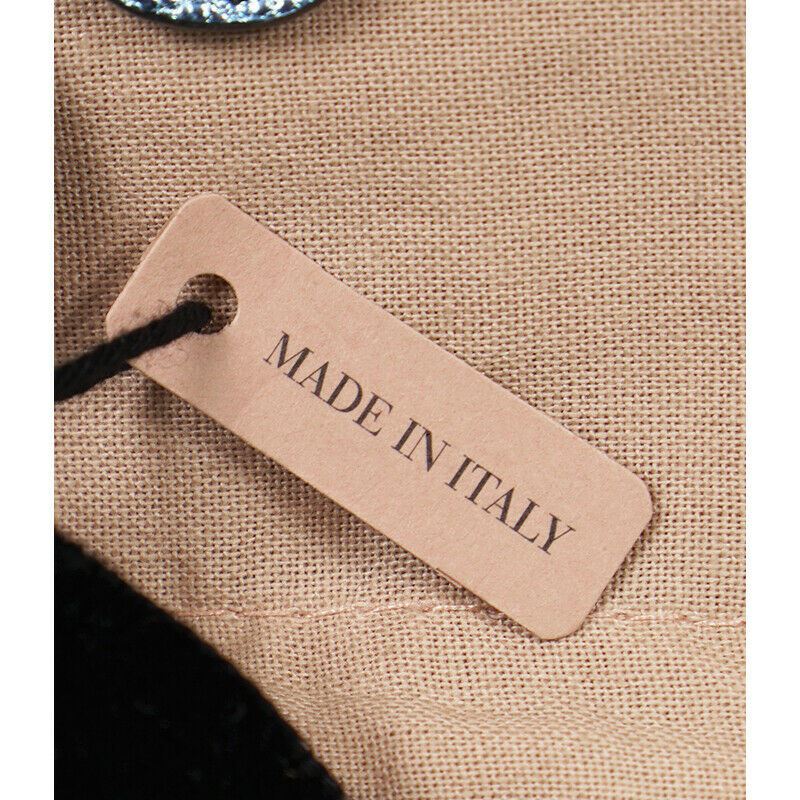 NEW $495 MIU MIU Beaded Embellished SPARROW Black Velvet BOW Bag KEYCHAIN TRICK