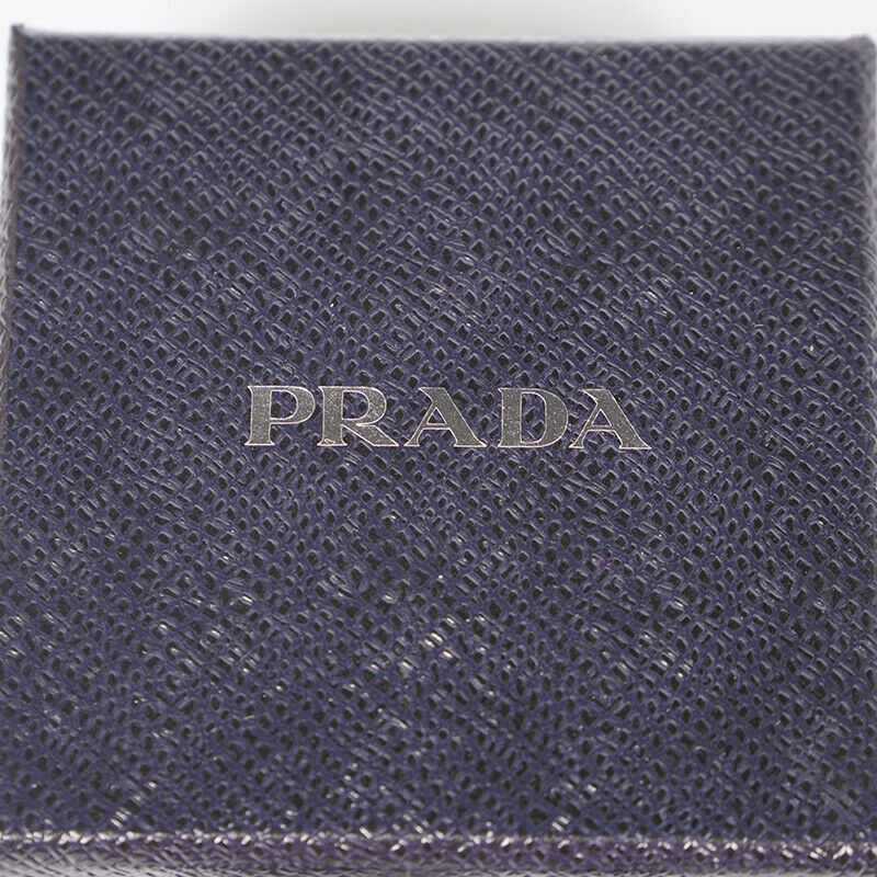NEW $495 PRADA Black Gunmetal BEADED & METAL GOTHIC Bold CLIP EARRINGS w/ BOX!