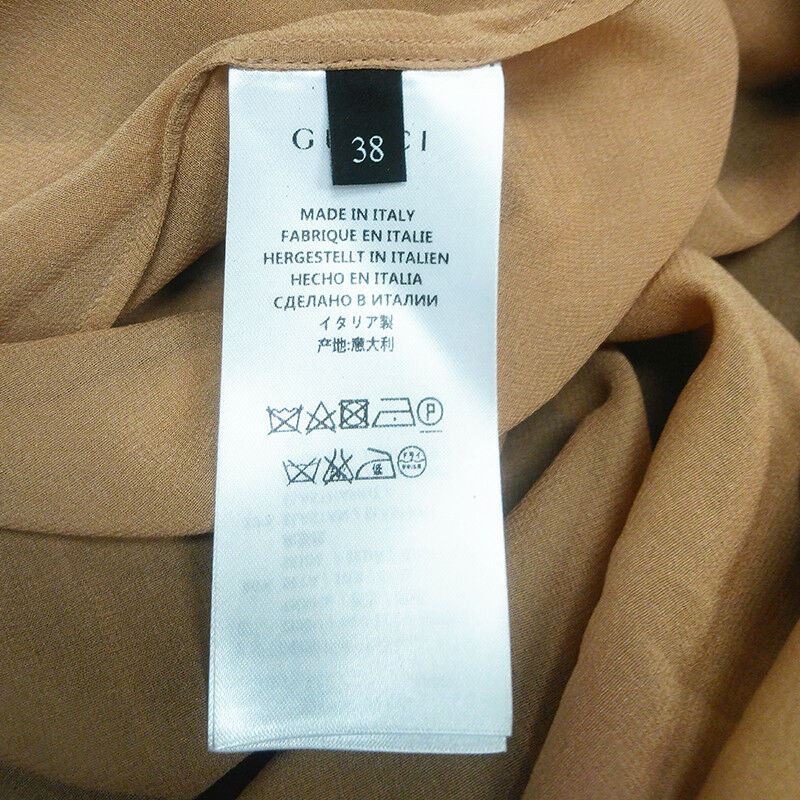 sz 38 NEW $3,600 GUCCI RUNWAY Black Laminate TULLE Plissé NUDE SILK LINING DRESS