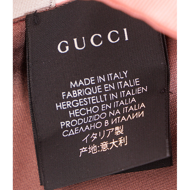sz S/M NEW $350 GUCCI Men's Pink Silk Faille Classic TUXEDO BELT CUMMERBUND
