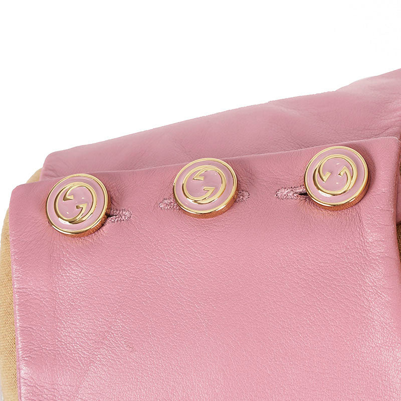 38 XS NEW $2,700 GUCCI Peony Blush Pink LEATHER Mod Retro Straight SHIFT DRESS