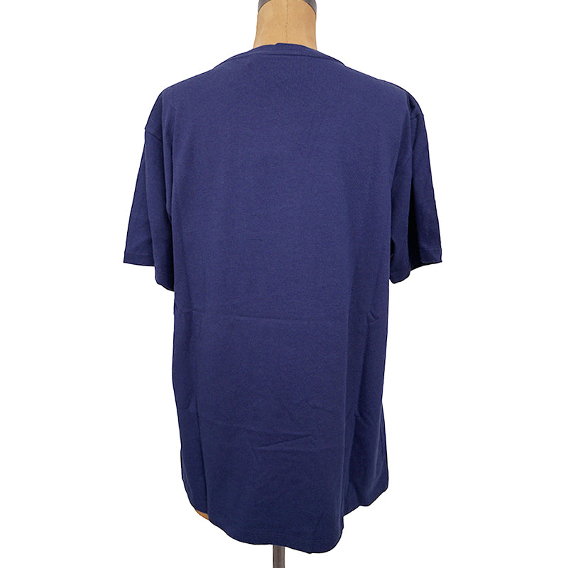 sz XS NEW $590 GUCCI MEN'S Blue Cotton 80'S VINTAGE GG LOGO Classic T-SHIRT TEE