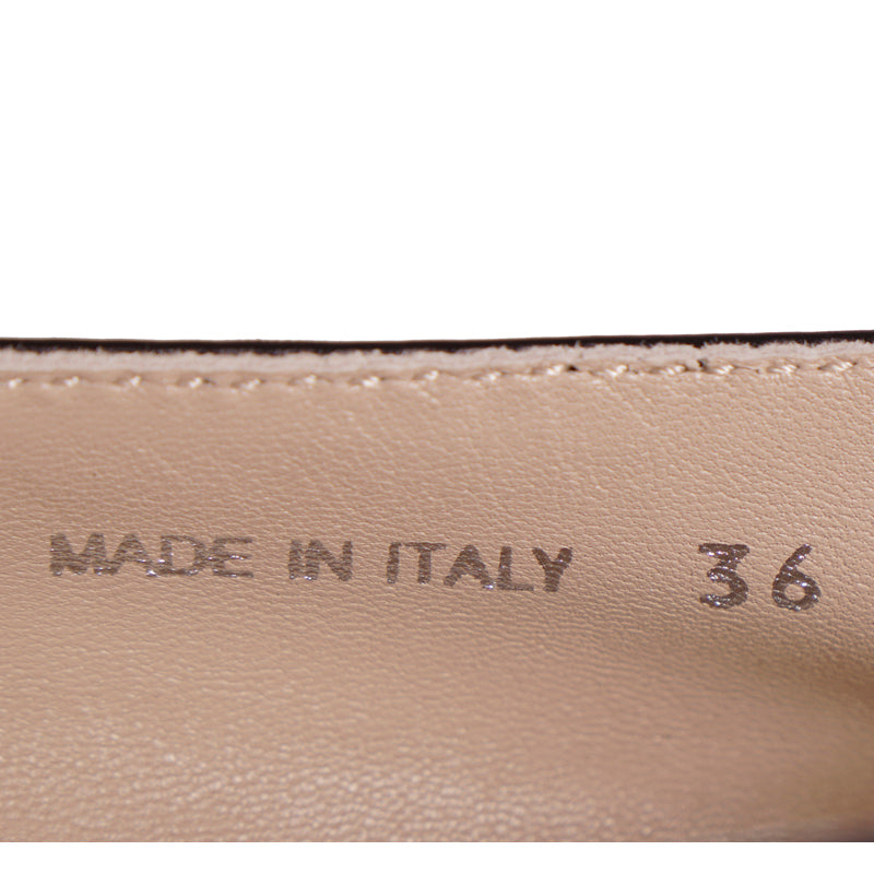 37 NEW $950 PRADA Black Leather EMBOSSED LOGO CREST Summer FLATS ESPADRILLE NIB