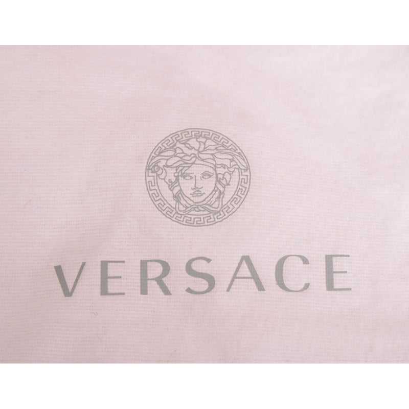 NEW $1,150 VERSACE Black GOLD BAROCCC MEDUSA Signature Print VIRTUS V BACKPACK