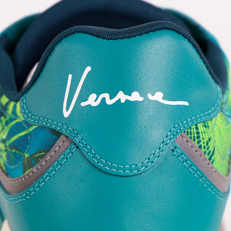 42 US 9 NEW $995 VERSACE Mens Tropical JUNGLE PRINT Squalo Chunky Soles SNEAKERS