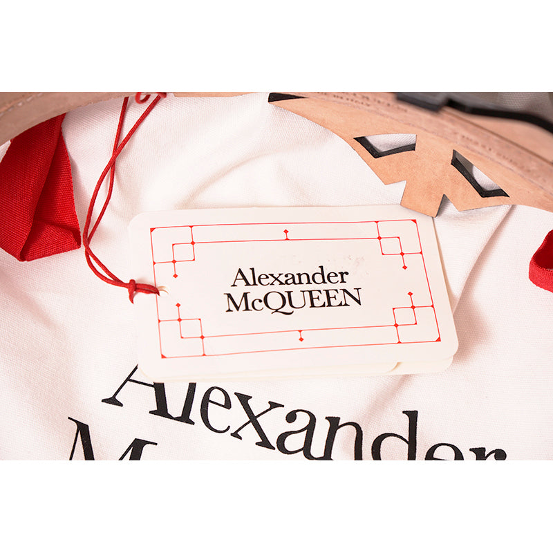 75/30 NEW $1,190 ALEXANDER MCQUEEN Black Leather CUT OUT CORSET Wide Waist BELT