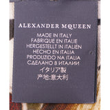 NEW $595 ALEXANDER MCQUEEN Botanical Master SKULL BIRDS Modal Wool Shawl SCARF