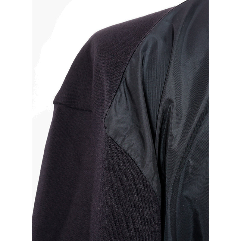 sz L NEW $2280 Prada Men's Line A LOGO Blue Cotton Polyamide Zip Front Sporty JACKET