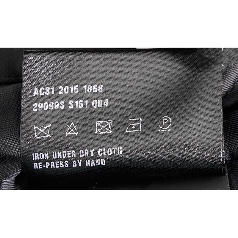 40 NEW $2980 PRADA Black IMPERMEABILE NYLON Puffy Quilt Lined Mid-Length JACKET